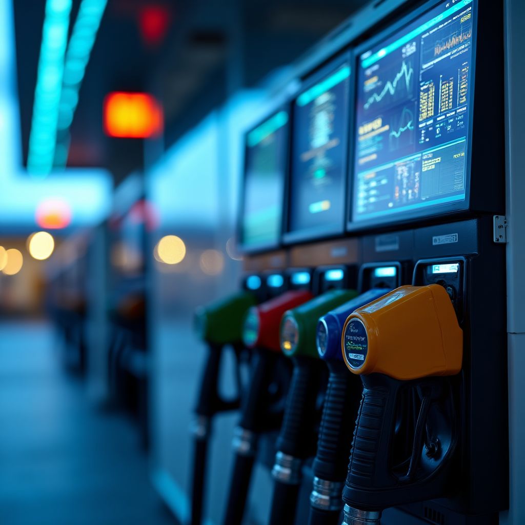 Surtidores de combustible YPF